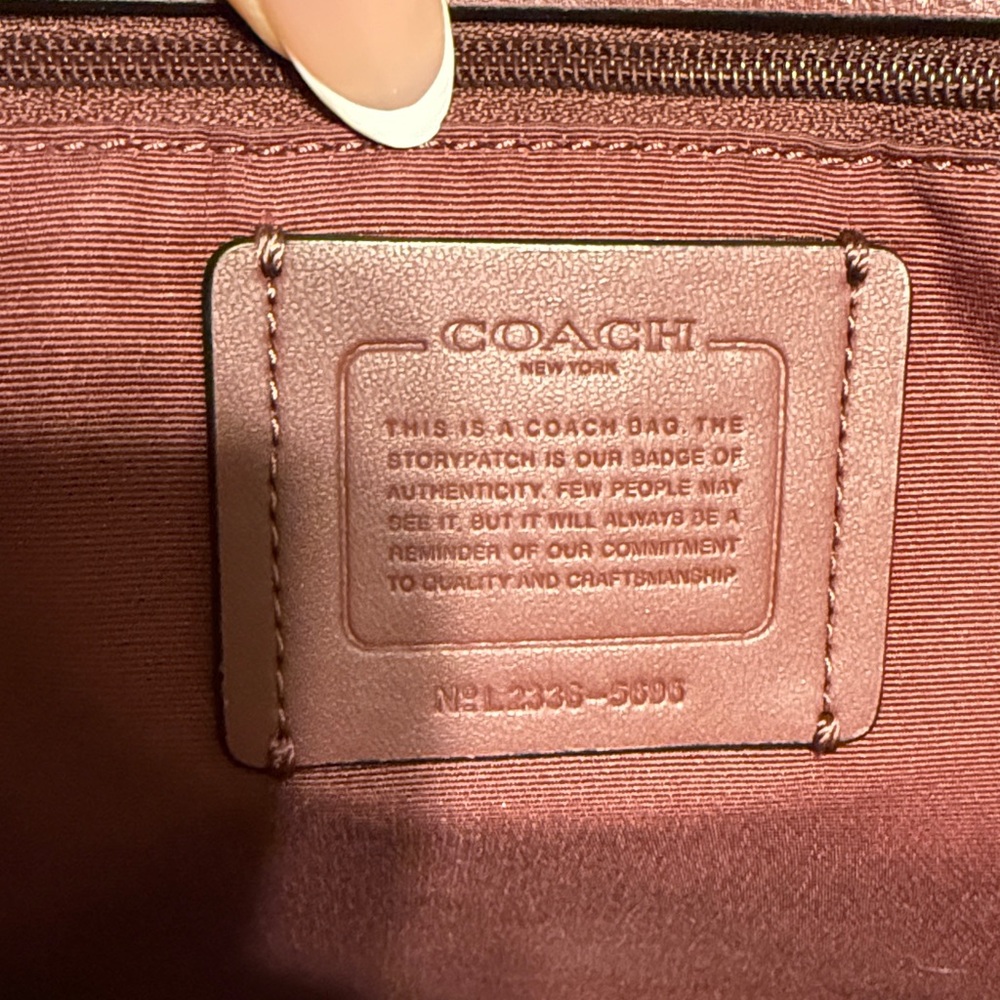 Large Coach City Tote Bag - Picture 7 of 14